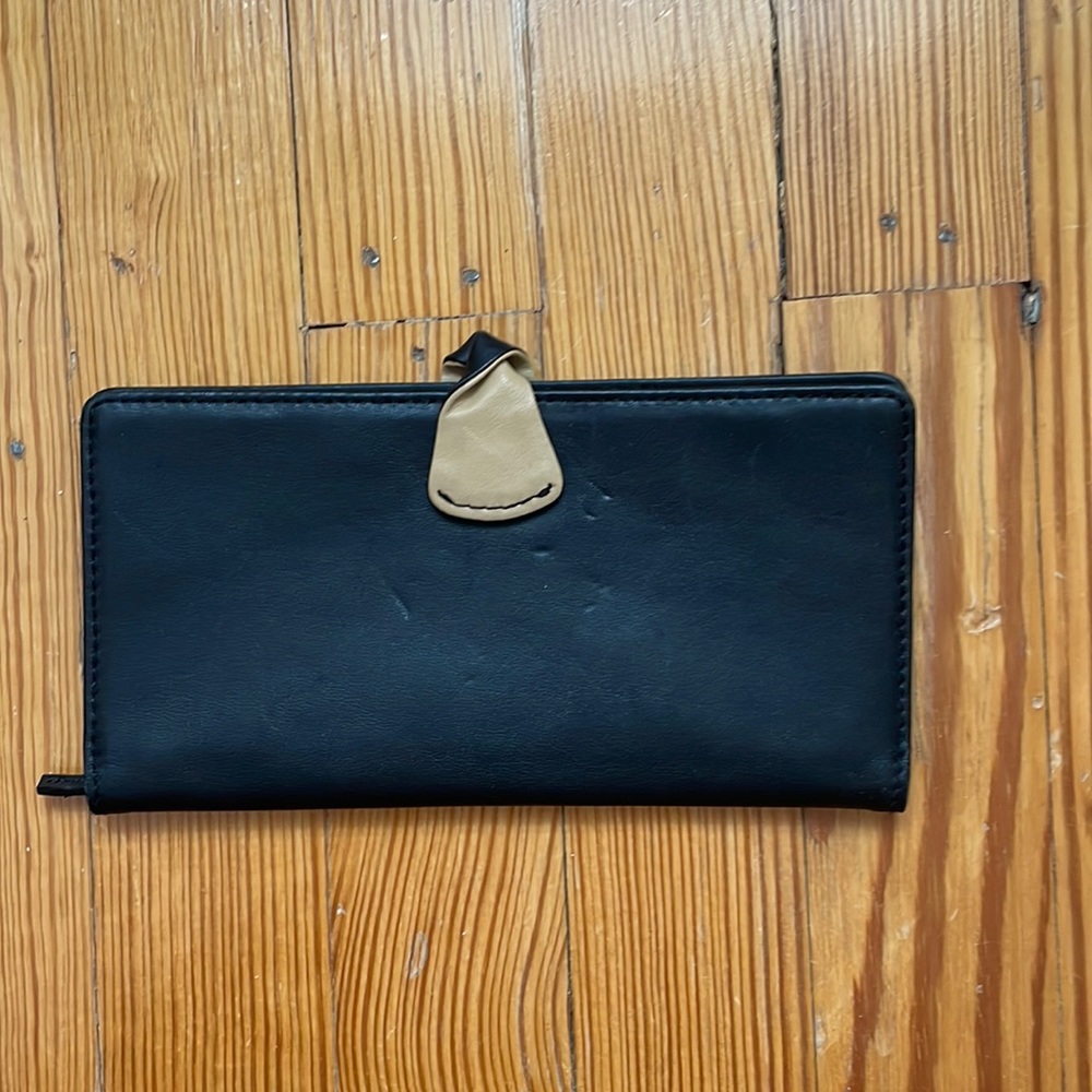 Banana Republic Black Leather Wallet
